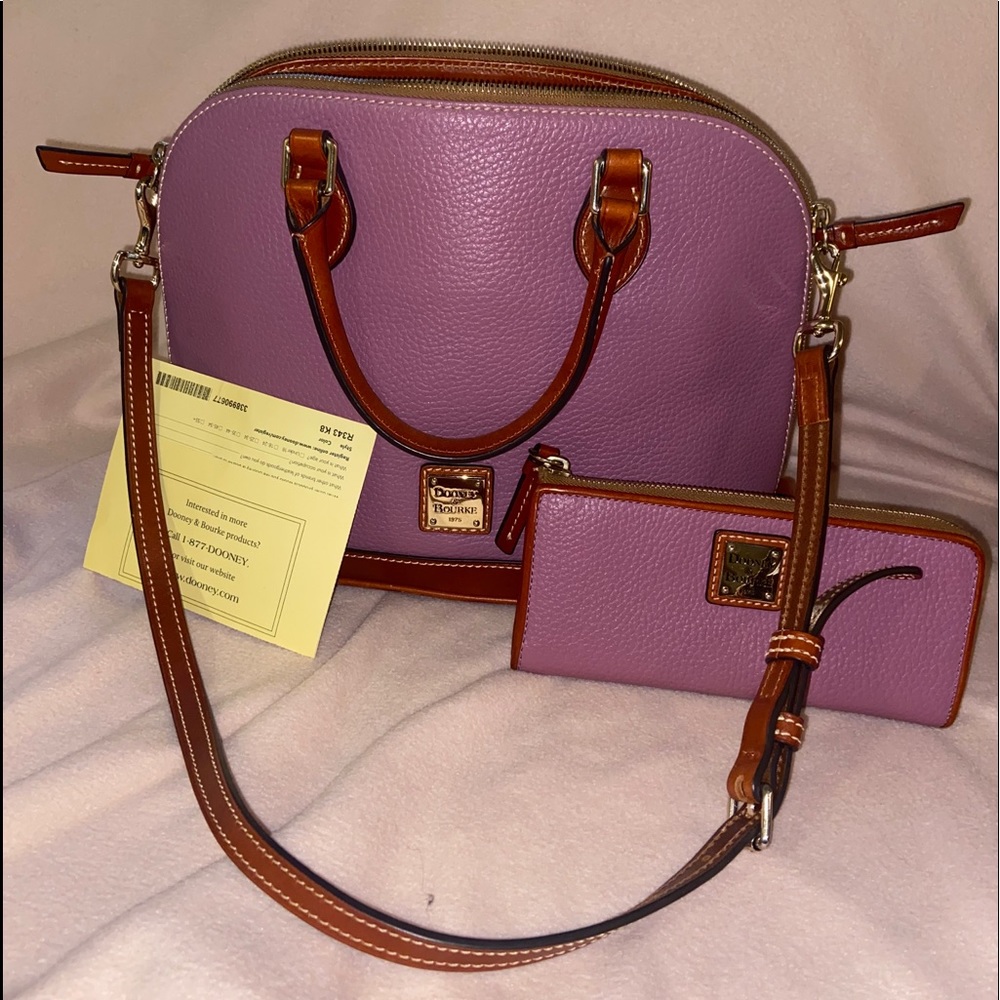 Dooney & Bourke crossbody and wallet set